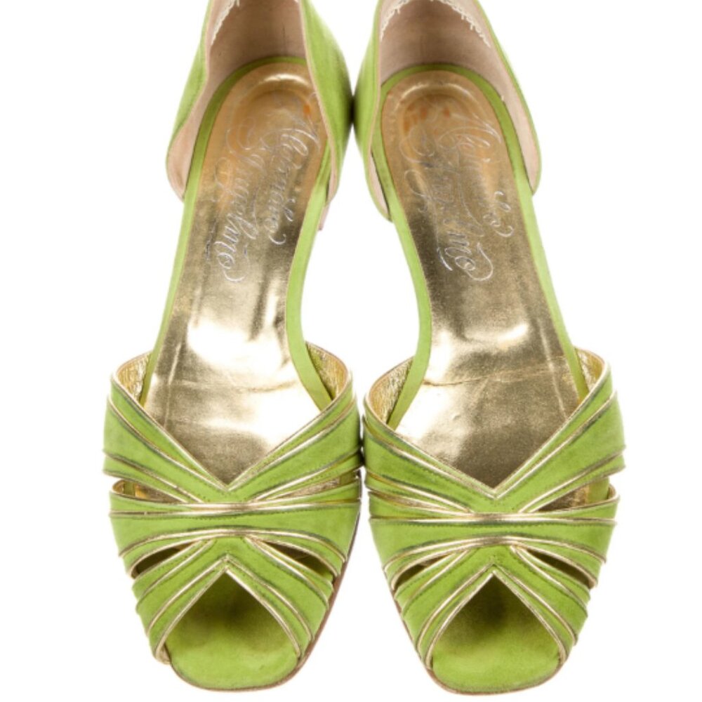 Alejandro Ingelmo d'Orsay - Suede D'Orsay Flats - Vintage